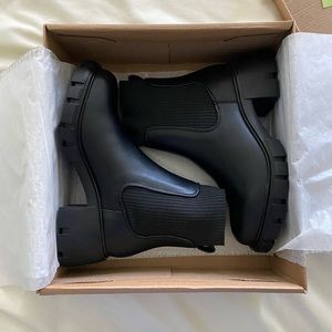 Steve Madden HUTCH Black Ankle Boot